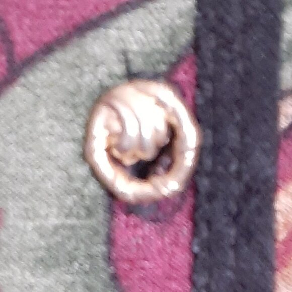 Superline USA Short Sleeve Spanish Design Blouse; Gold Buttons; One Size - Picture 3 of 5